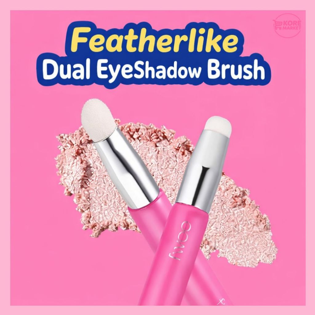 Fwee Featherlike DUAL EYESHADOW BRUSH – Soft Blending & Detailing ที่แม่นยํา
