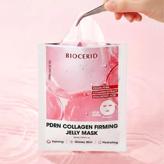 [BIOCERID] PDRN Collagen Firming Jelly Mask Pack Sheet Recovery Soothing Moisture