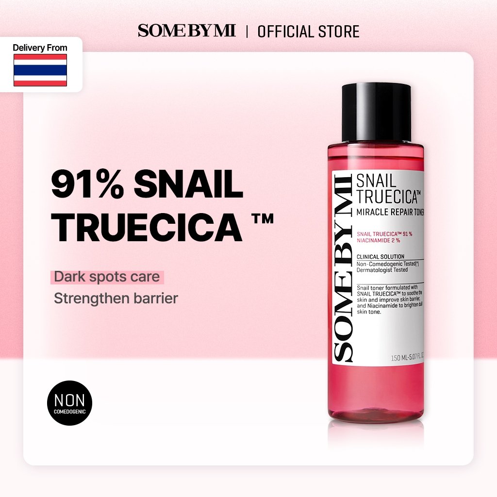 SOME BY MI Snail Truecica Miracle Repair Toner [150ml], โทนเนอร์เพิ่มความชุ่มชื้น, ดูแลรอยสิว