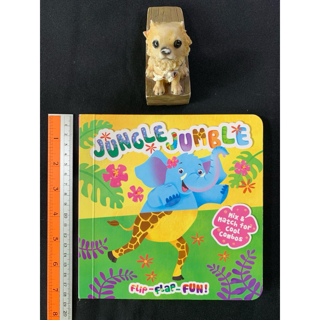 Juungle Jumble : Mix & Match for cool combos หนังสือเด็กภาษาอังกฤษ (มือสอง) Boardbook