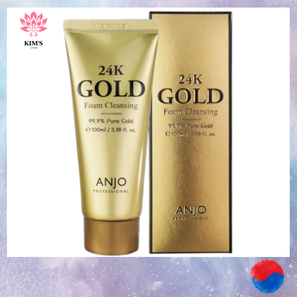 [Anjo] 24K Gold Foam Cleanser – 100ml