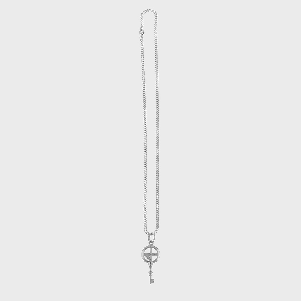 [NONENON] COMPASS KEY02 NECKLACE