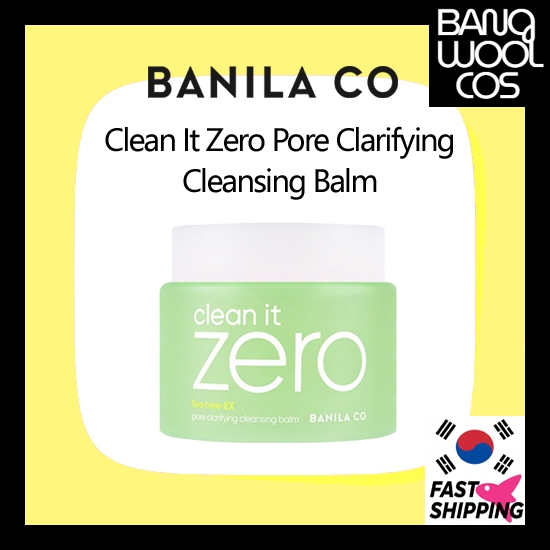 [BANILA CO] Clean It Zero Pore Clarifying Cleansing Balm 180ml – Fresh Lightweight Balm Cleanser