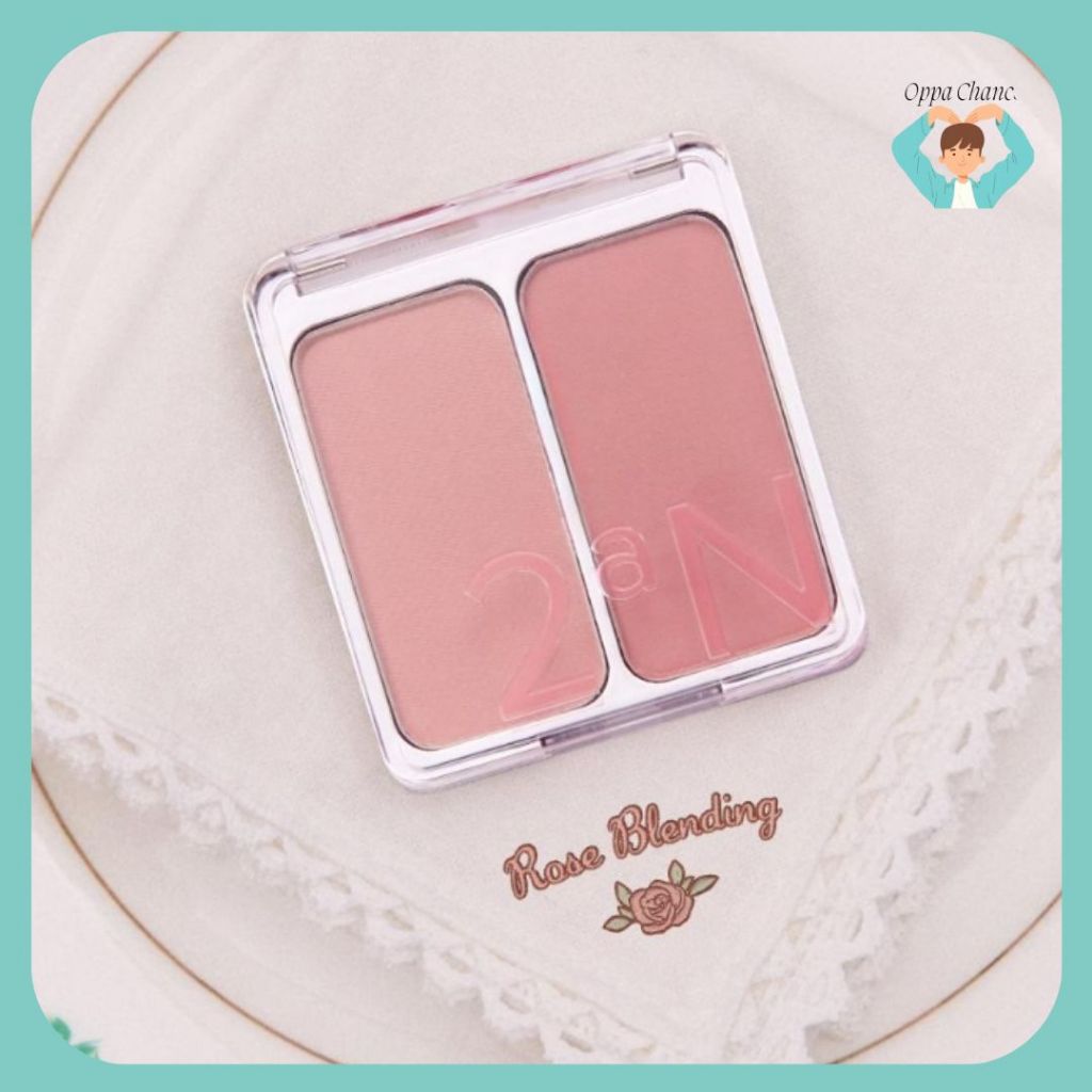 *สีใหม่* [2aN] Dual Cheek Blush (18 สี) ชุดโปรโมชั่น