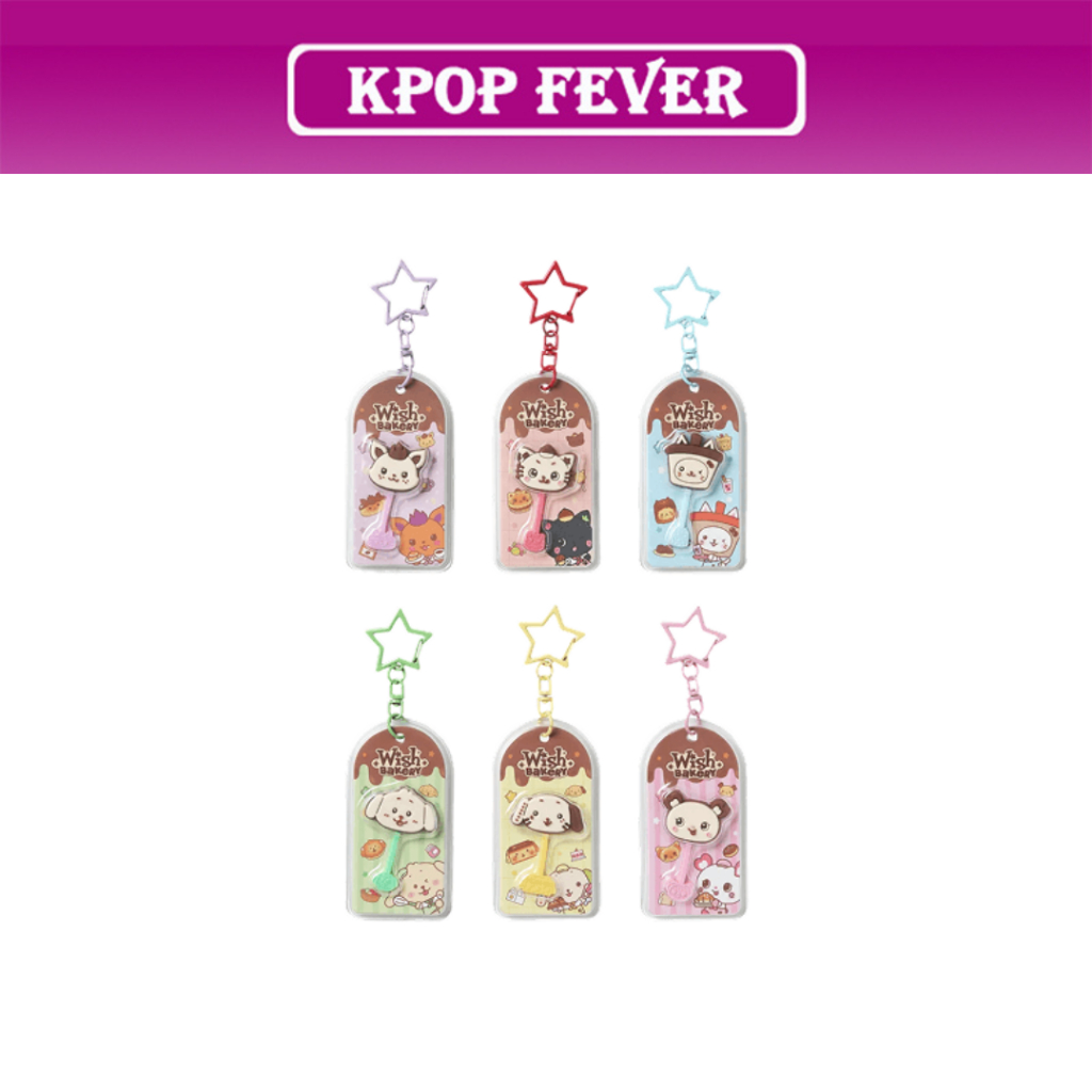 NCT WISH [WISH BAKERY] Official MD - CHOCOLATE KEYRING