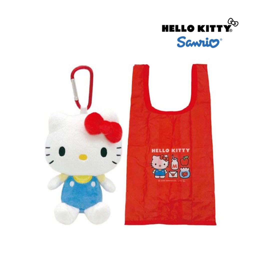 SANRIO CHARACTER PLUSH ECO BAG HELLO KITTY VER.