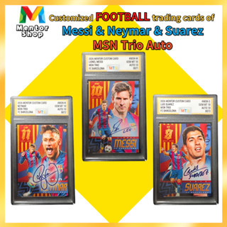 [ร้านเมนเตอร์] ✨ Messi Neymar Suarez MSN Trio Custom Facsimi…