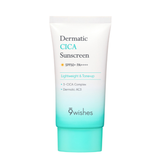 9wishes Dermatic Cica Sunscreen 50ml