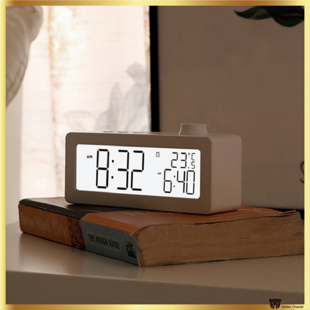 MOOAS นาฬิกาปลุกจับเวลาเรียบง่ายแบ็คไลท์ | ตัวจับเวลาการศึกษา Pomodoro นับขึ้น/ลง