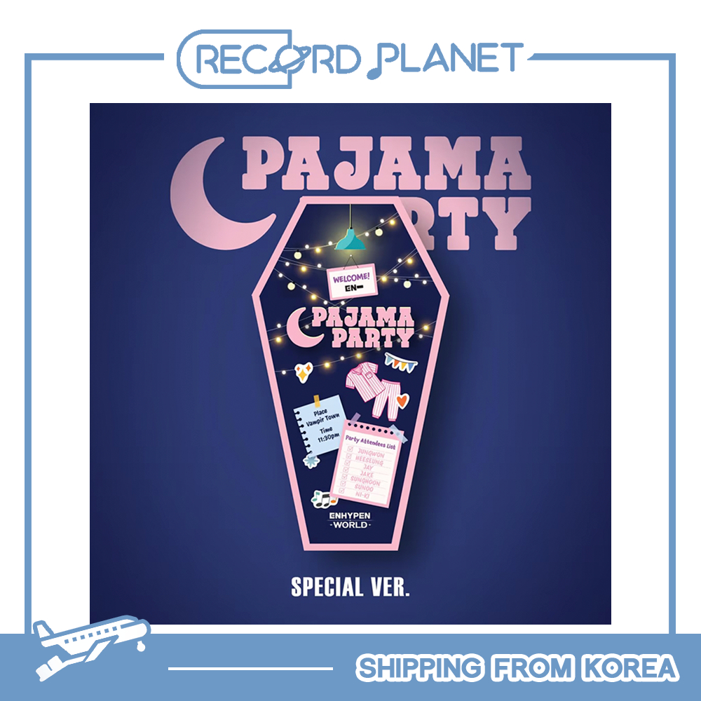 ENHYPEN [ENHYPEN WORLD COUPON CARD COLLECTION] PAJAMA PARTY SPECIAL ver.
