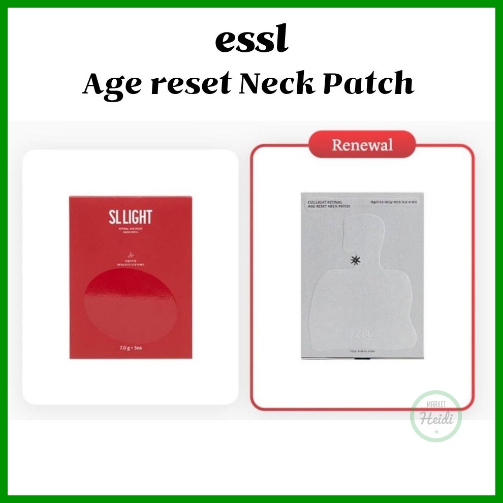 เกาหลี เกาหลี 🇰🇷 [essl] แผ่นแปะคอรีเซ็ตอายุ 7.0g x 5ea