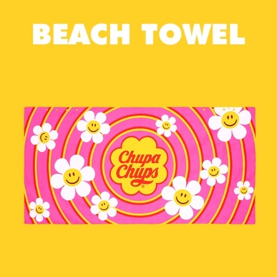 Wiggle Wiggle x Chupa Chups ผ้าเช็ดตัวชายหาด