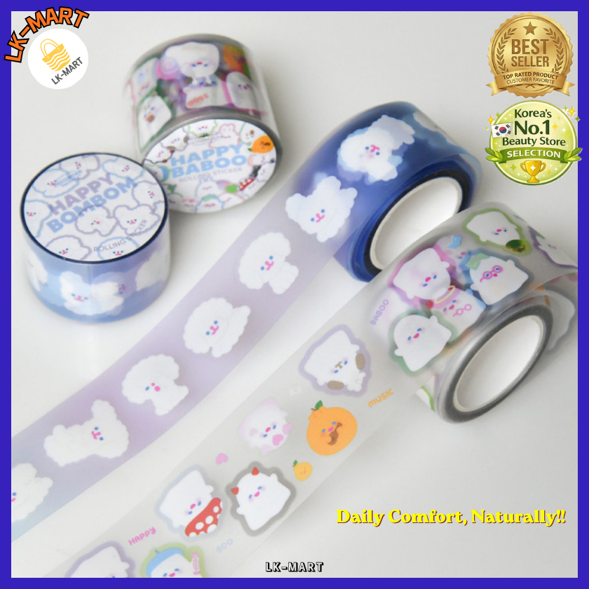 [Olive Young] Recorder Factory Rolling Sticker 2 แบบ