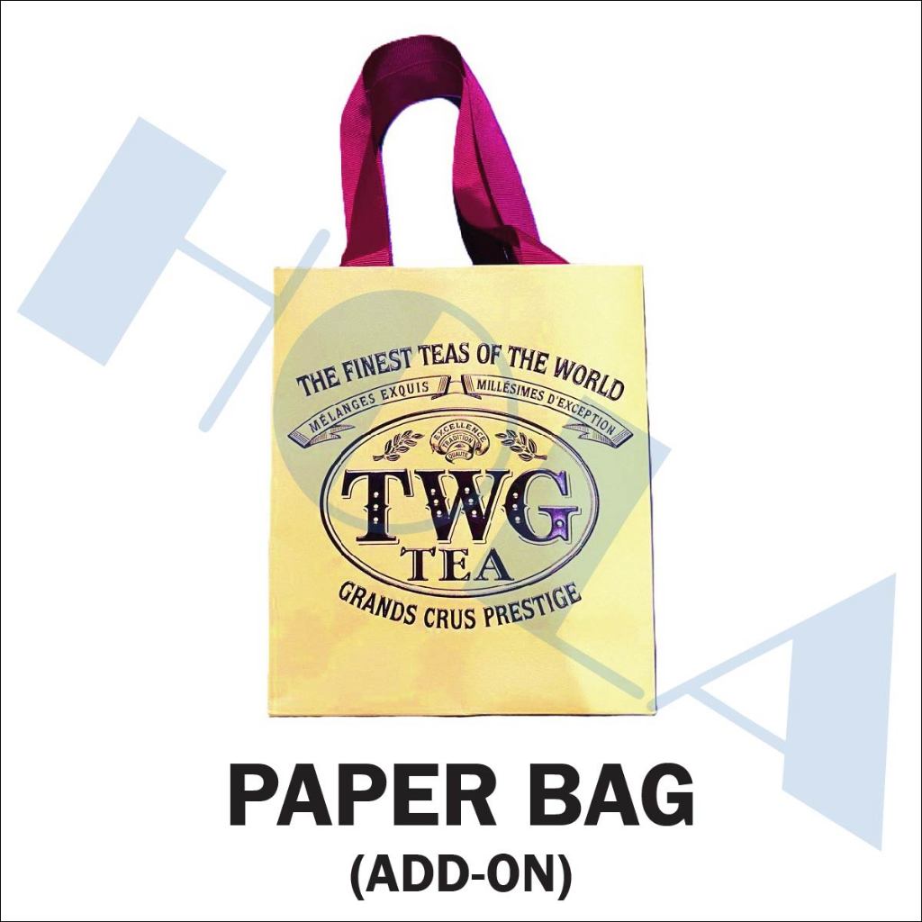 (สําหรับผลิตภัณฑ์ TWG) ถุงกระดาษ Teddies / กระเป๋าเท็ดดี้ชา TWG (เพิ่มเท่านั้น) / ชา TWG