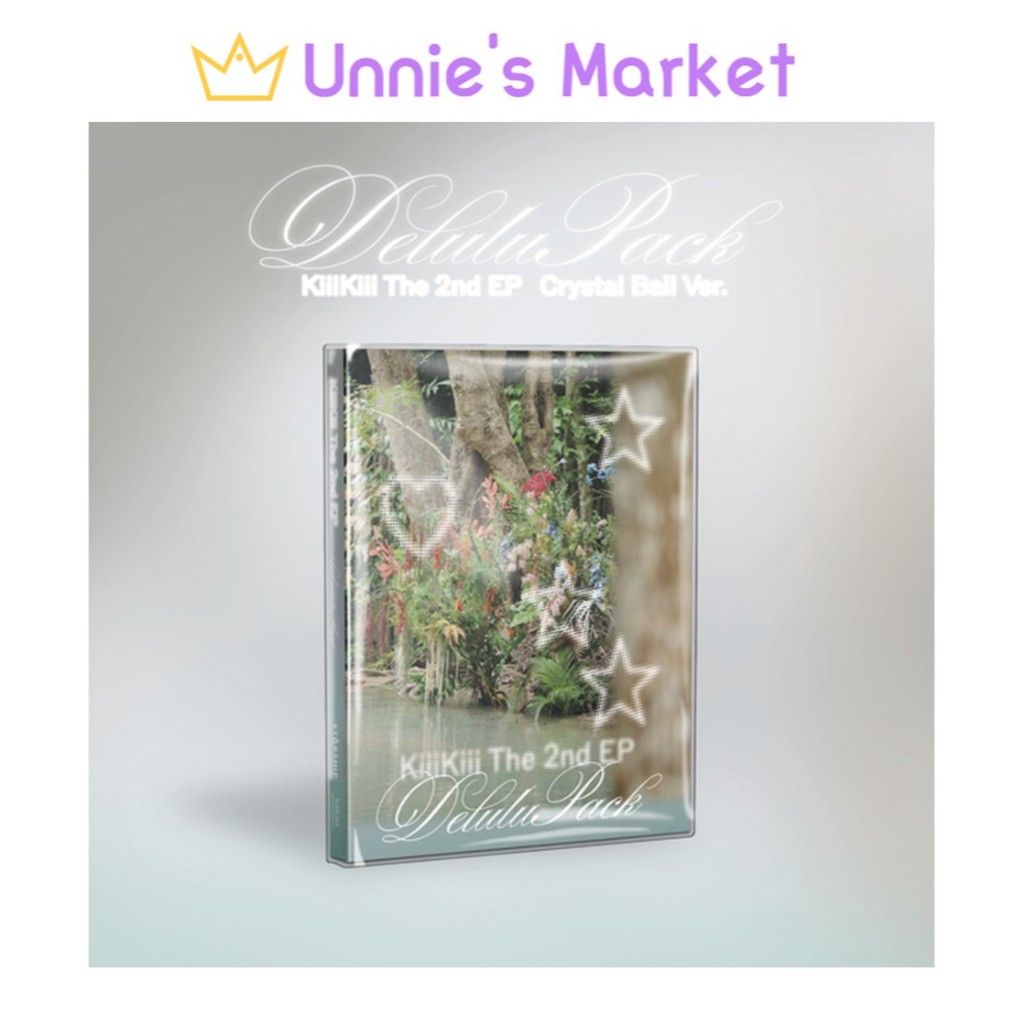 (Crystal Ball Ver.) KiiiKiii [Delulu Pack] The 2nd EP Album