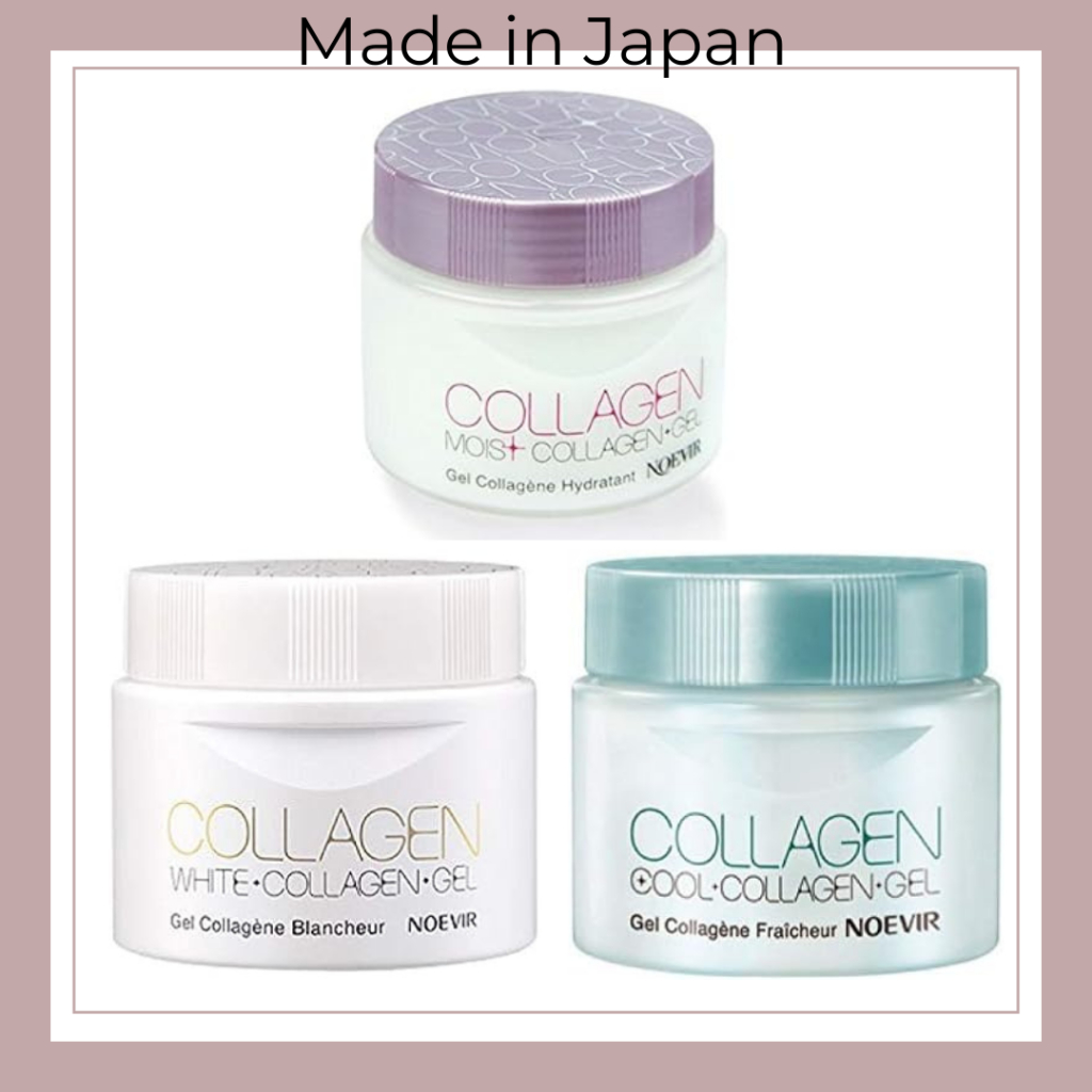 Noevir Moist Collagen Gel 120g Whitening Gel 120g Cool Gel 120g Direct from Japan