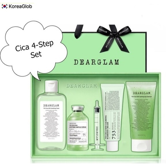 BABYGLAM 753 Cica Care Skin Balancing ชุดสกินแคร์ 4 ขั้นตอน