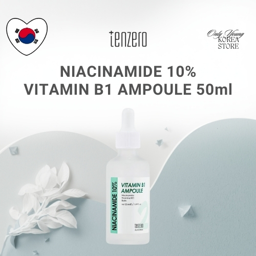 [TENZERO] SKIN CARE NIACINAMIDE 10% VITAMIN B1 AMPOULE 50ml