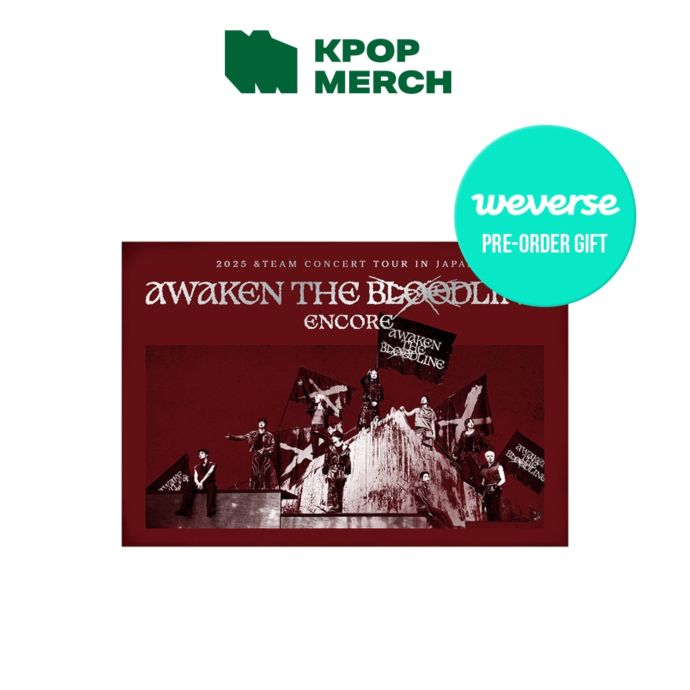 (Weverse POB) &TEAM - 2025 CONCERT TOUR [AWAKEN THE BLOODLINE] ENCORE in JAPAN Digital Code
