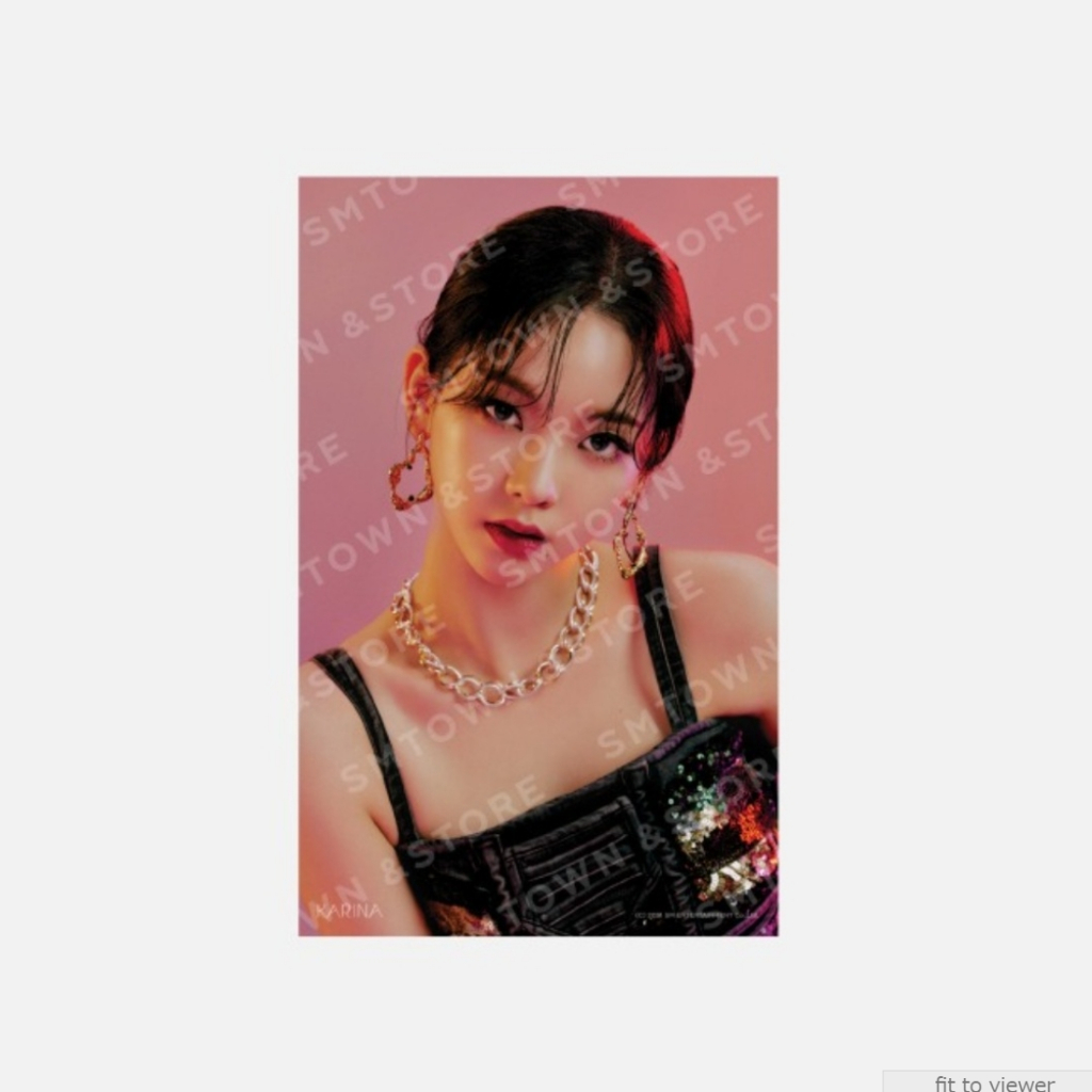 Aespa 스Solo [NEXT LEVEL] ชุดรูปถ่าย 4x6 อย่างเป็นทางการ