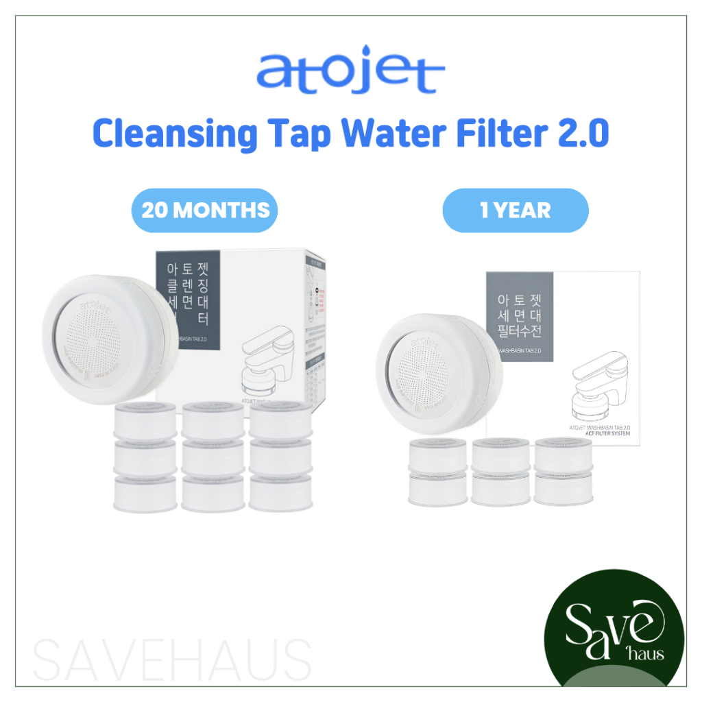 Atojet Filter Faucet Cleansing Tap Water Filter 2.0 Faucet Filter Basin Filter Bathroom Taps Showerh