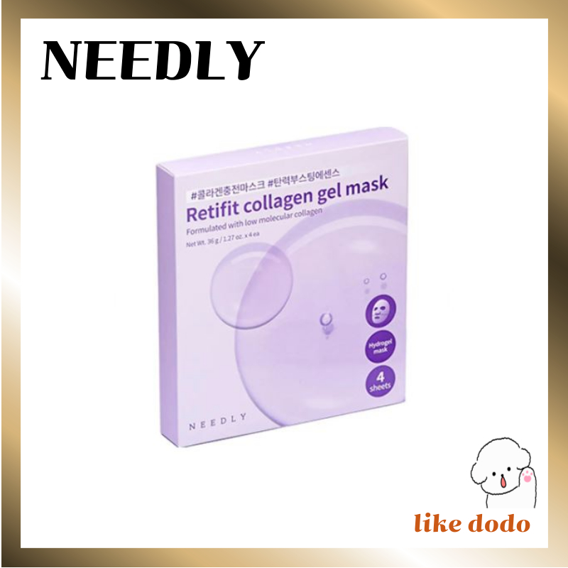 NEEDLY Retifit Collagen Gel Mask 4 แผ่น