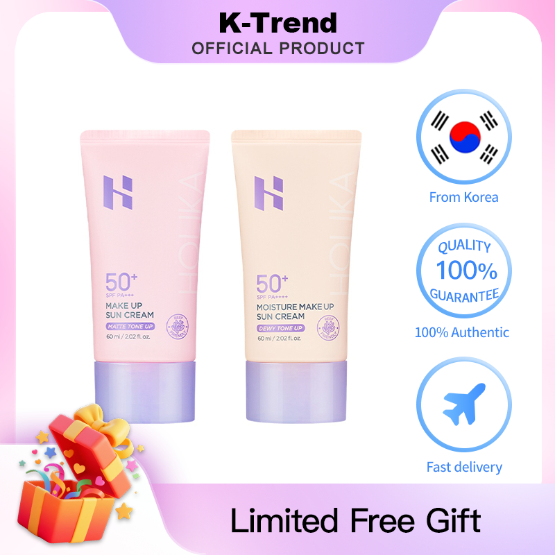 [จัดส่งฟรี]HOLIKA HOLIKA Make Up Sun Cream 60ml