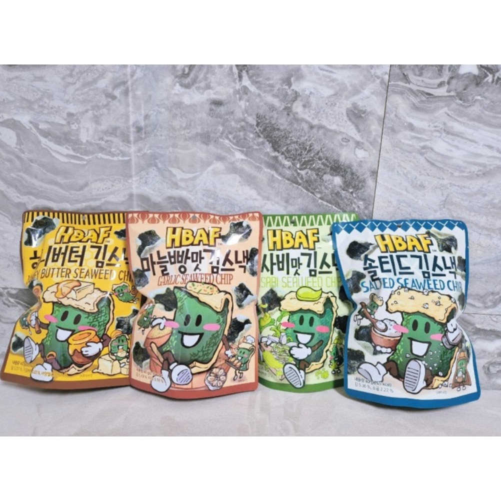 HBAF สาหร่ายทอดกรอบ 40g