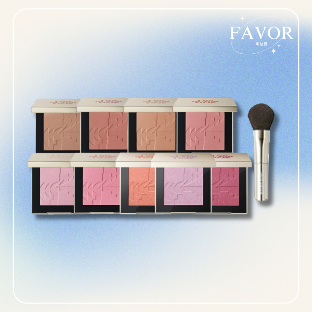 TWO SLASH FOUR All Over Face Blush 9 สี 5.5g บลัชออนปัดแก้ม