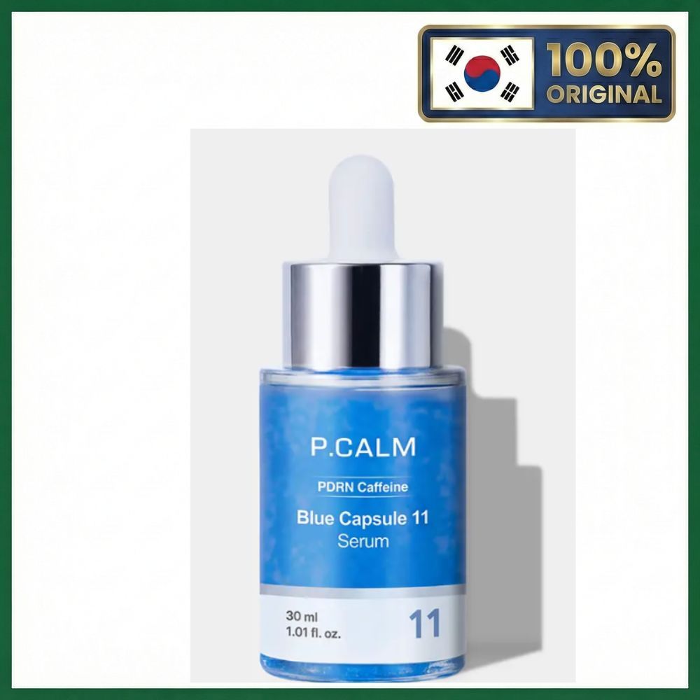 [P.CALM] 🇰🇷PDRN Caffeine Blue Capsule 11 เซรั่ม 30ml 🇰🇷 [ของแท้ 100%] เค-บิวตี้