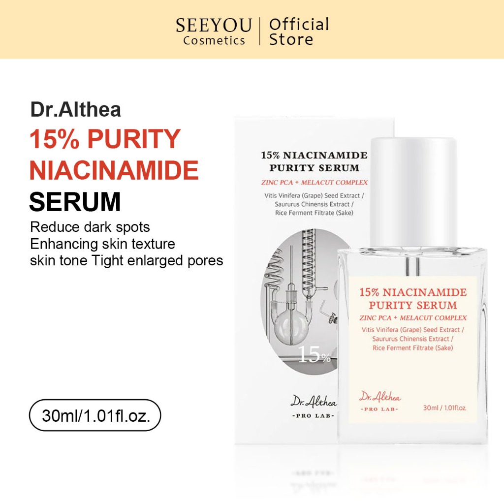 Dr.Althea 15% Niacinamide Purity Serum - รวมไนอาซินาไมด์ 15% ปรับปรุงเนื้อสัมผัส