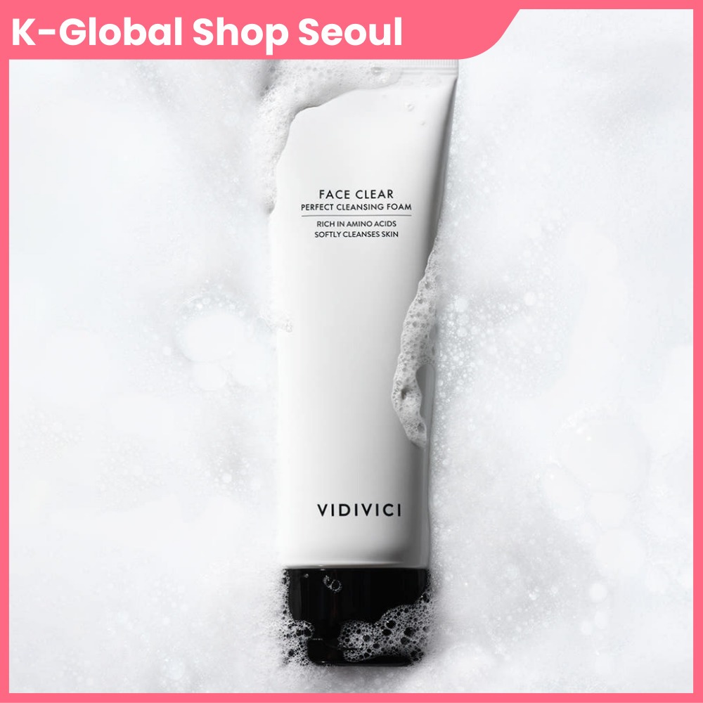 VIDIVICI Face Clear Perfect Cleansing Foam 120ml Deep Pore Cleanser Rich Foam ล้างหน้าทุกวัน