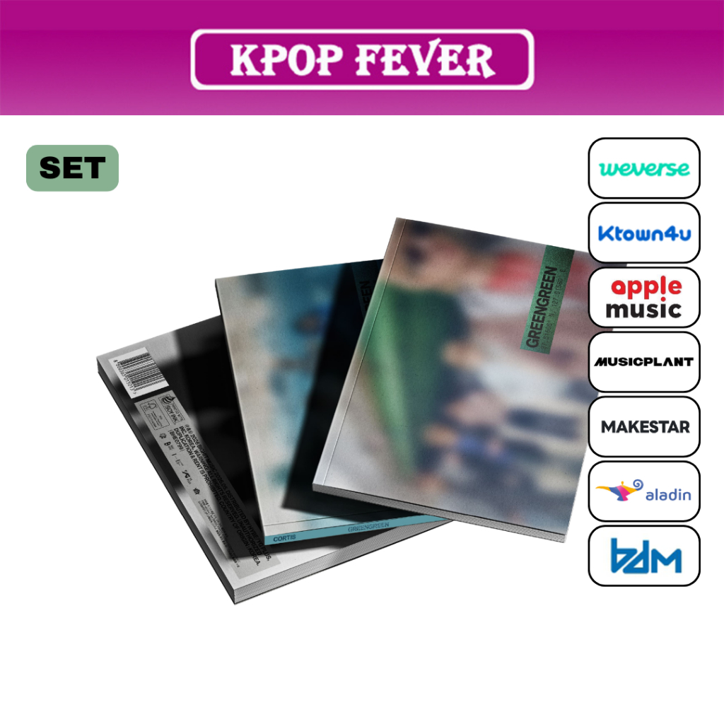 CORTIS [GREENGREEN] The 2nd EP / Photobook Ver (SET)