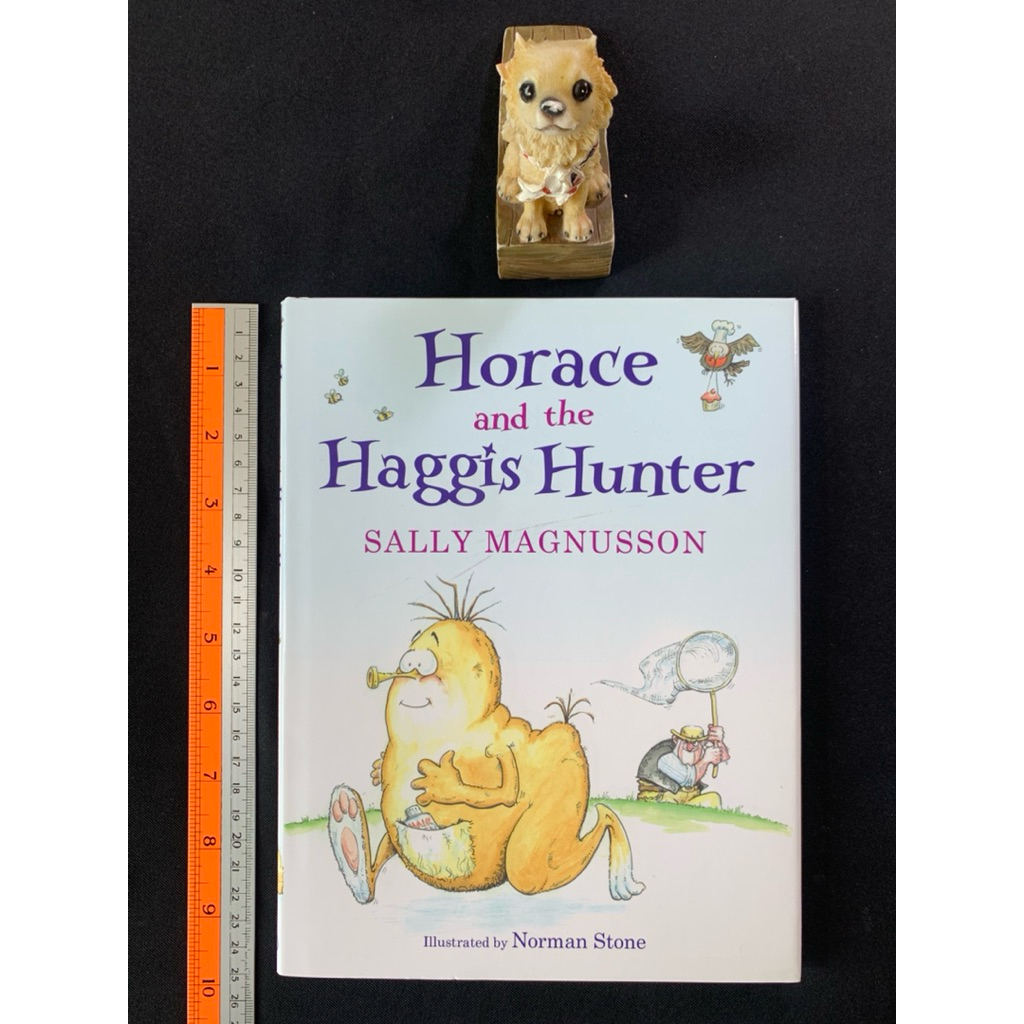 Horace and the Haggis Hunter By Sally Magnusson หนังสือเด็กภาษาอังกฤษปกแข็ง (มือสอง)