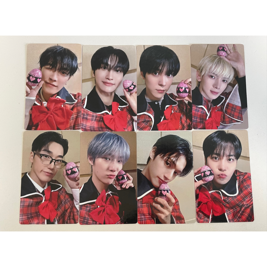 [ON HAND] ATEEZ GOLDEN HOUR : Part.4 JUMP UP FAN SIGN EVENT PHOTO CARD 8 ชิ้น SET