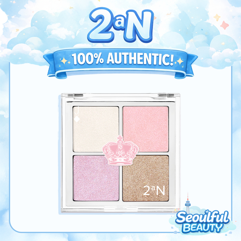 [2aN] Jelly Glow Highlighter Palette - 10.8g