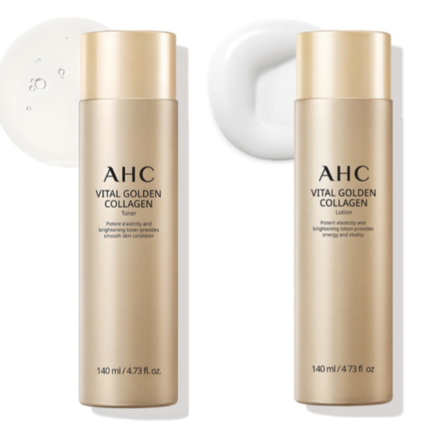 [AHC] Vital Golden Collagen Toner/Lotion