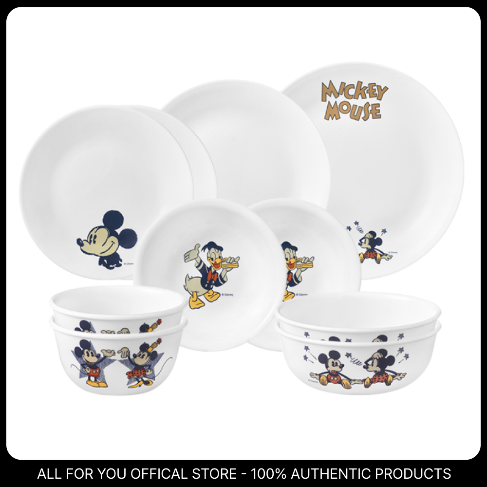 [CORELLE] Mickey Vintage Tableware Series
