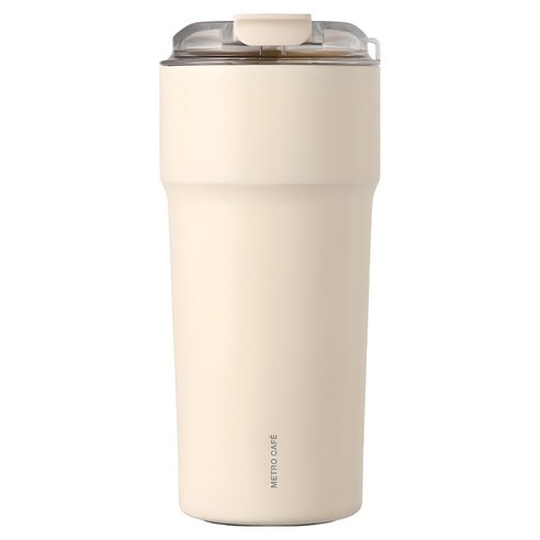 [Lock & Lock] Metro Cafe Ceramic Tumbler(วานิลลา ลาเต้)  Premium Ceramic Coated Thermal Tumbler
