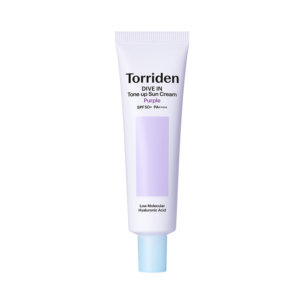 Torriden Dive-in Purple Tone-up Sunscreen 60ml เพิ่มปริมาณ (+20ml)