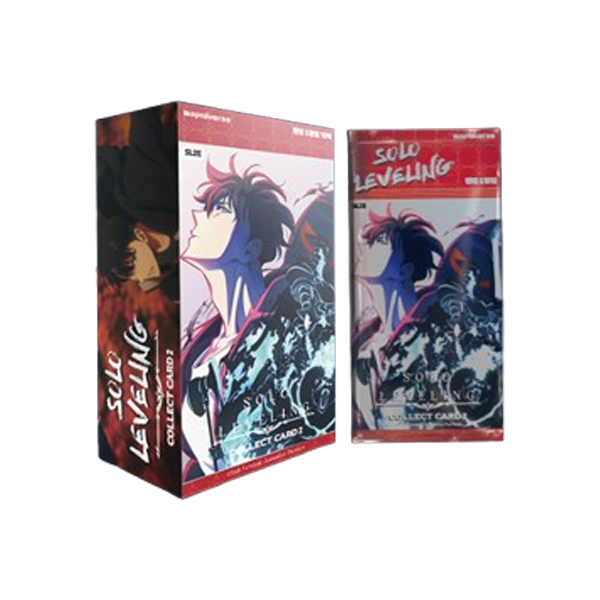 [SOLO LEVELING] TCG Collectible Cards Booster Pack – Vol.2 (ฉบับภาษาเกาหลีดั้งเดิม) |  กล่องบูสเตอร์ปิดผนึก
