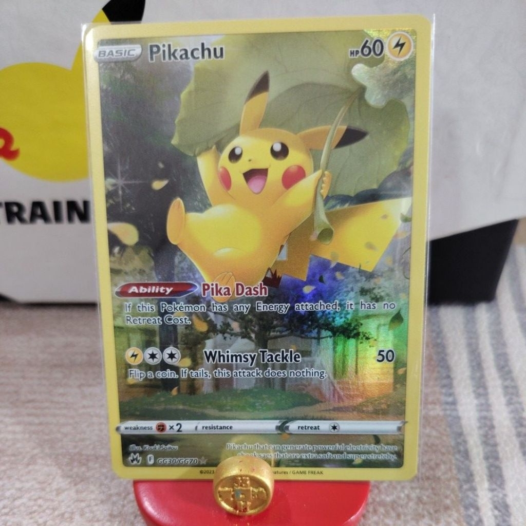 Pikachu - GG30/GG70 - Holo Crown Zenith Singles