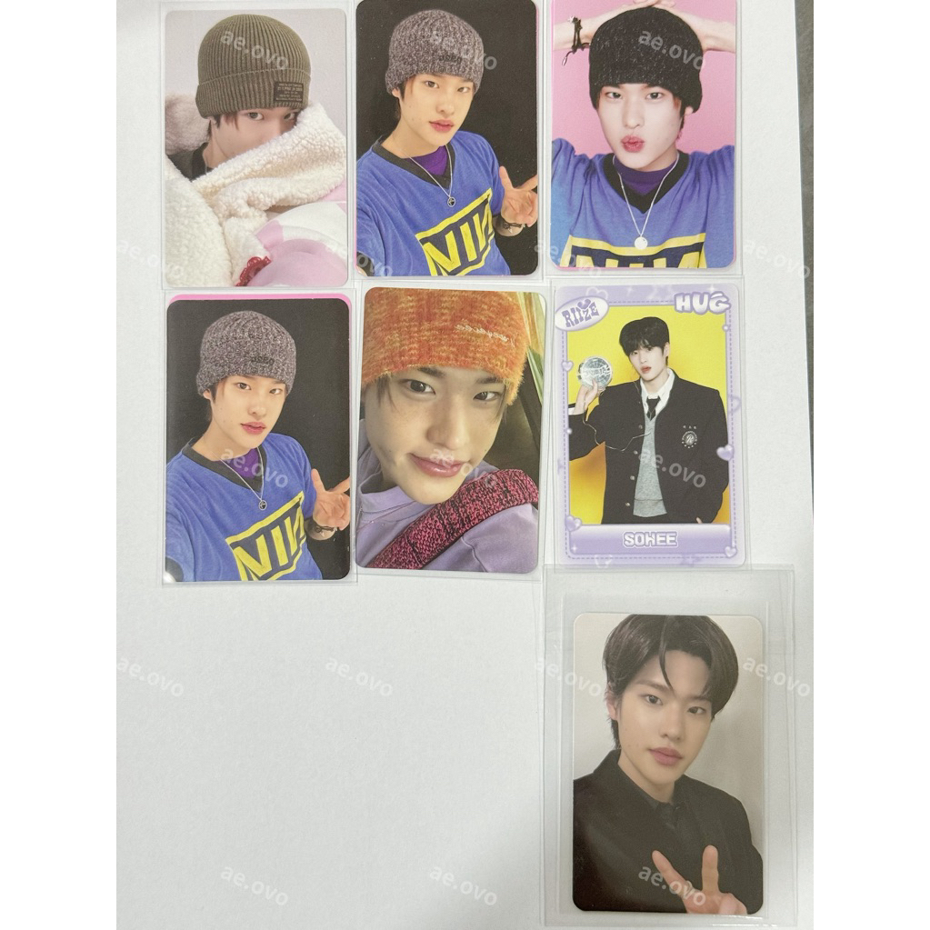 การ์ดรูปถ่ายอย่างเป็นทางการ RIZE Sohee