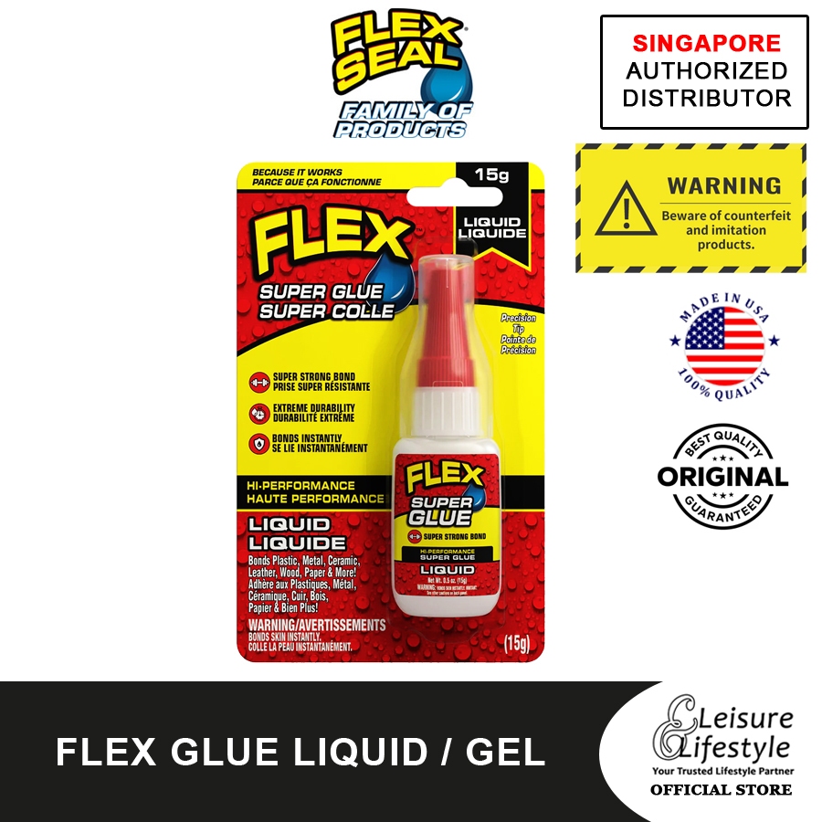 Flex Seal Flex GLUE เคลียร์ ซุปเปอร์กลู 15g/20g/3g
