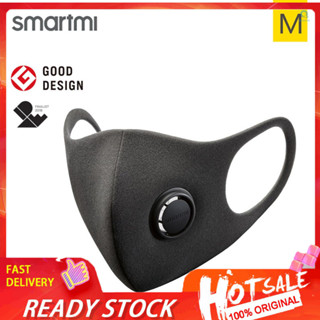 Smartmi บล็อกเครื่องช่วยหายใจ Pm2.5 ป้องกันมลพิษ ปรับได้ 3D พร้อมวาล์วระบายอากาศ