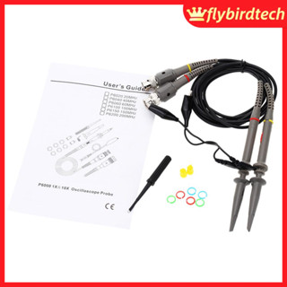 【Fly】ชุดออสซิลโลสโคป P6060 60Mhz X10 X1 Probe Oscilloscope Probe Oscilloprobe สําหรับกล้องออสซิลโลสโคป