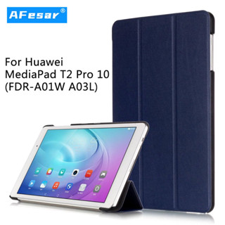 เคสหนัง Pu แบบฝาพับ บางพิเศษ สําหรับ Huawei MediaPad T2 10.0 Pro FDR-A01W A03L