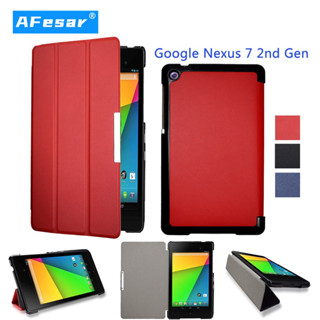 Nexus 7 2nd สำหรับ Asus Google Nexus 7 FHD 2nd (2nd Gen.2013) เคสแบบพับปิดได้บางเฉียบ Auto sleep/wake