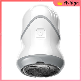 [flyhigh] ตะไบขัดเท้าไฟฟ้า 3 ความเร็ว 2 ระดับ ชาร์จ USB แบบพกพา สําหรับขัดส้นเท้าแตก