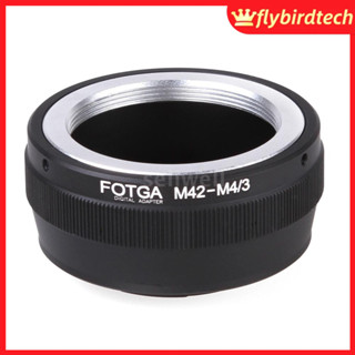 Fotga อะแดปเตอร์วงแหวนสำหรับ M 42 Lens to Micro 4 / 3 Mount Camera Olympus Panasonic DSLR